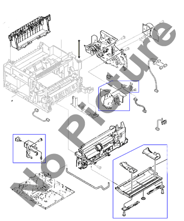 HP parts picture diagram for C3801-60015