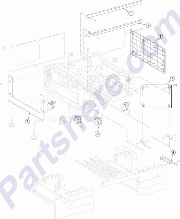 40X0690 is represented by #7 in the diagram below.