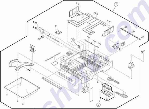 40X1058 is represented by #1 in the diagram below.