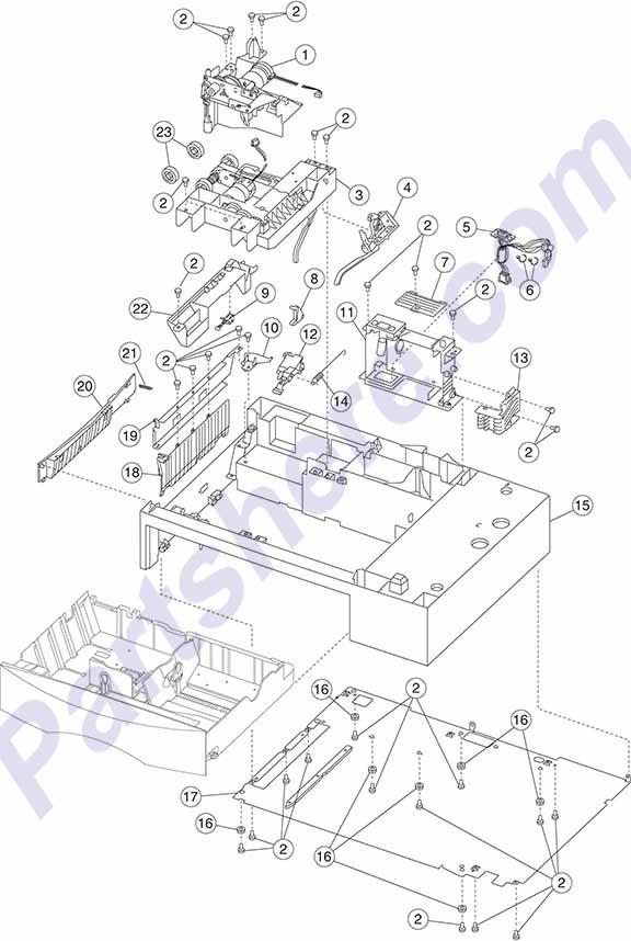 40X1903 is represented by #17 in the diagram below.