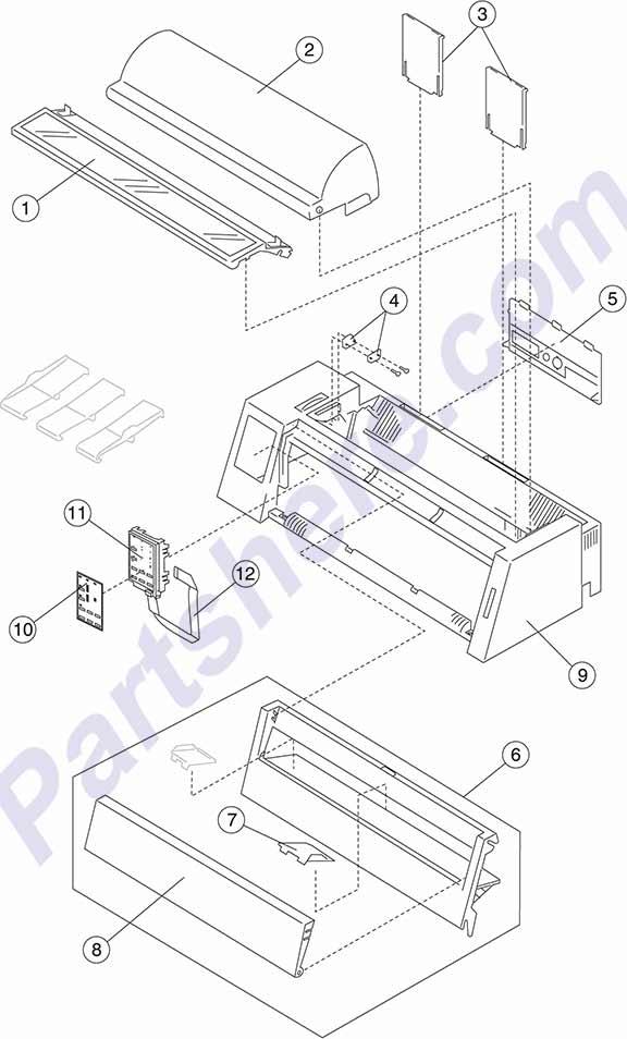 40X3106 is represented by #9 in the diagram below.