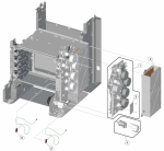 HP parts picture diagram for 40X5126