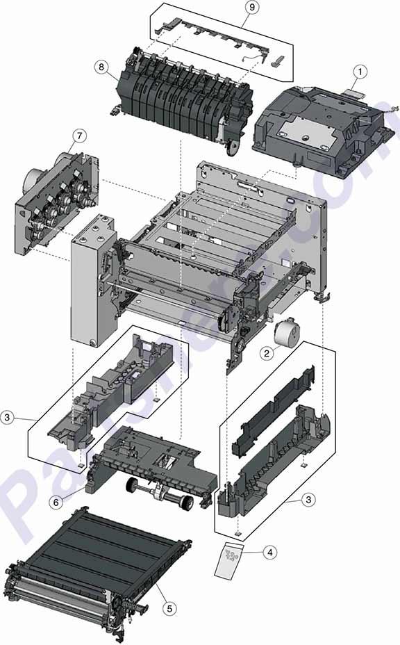 40X7614 is represented by #6 in the diagram below.