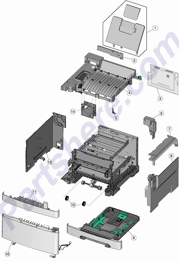 40X7809 is represented by #4 in the diagram below.