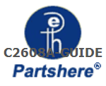 C2608A-GUIDE and more service parts available