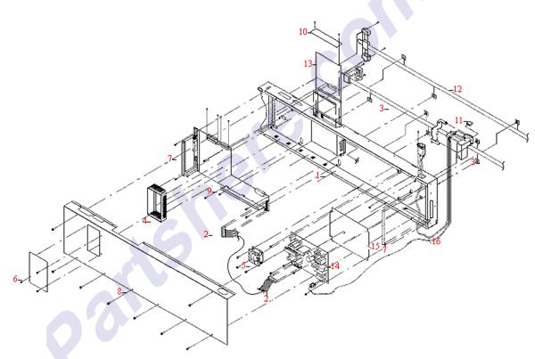 C3190-00016 is represented by #15 in the diagram below.