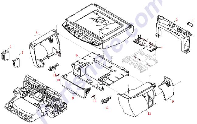 C6680-80020 is represented by #10 in the diagram below.