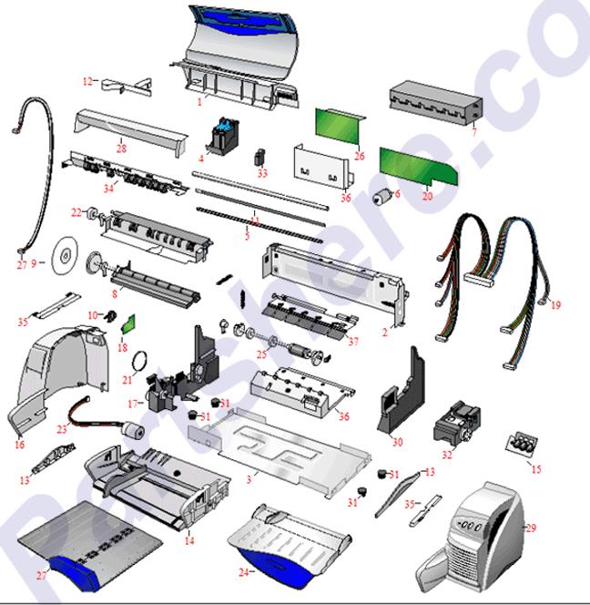 C8128-67007 is represented by #7 in the diagram below.