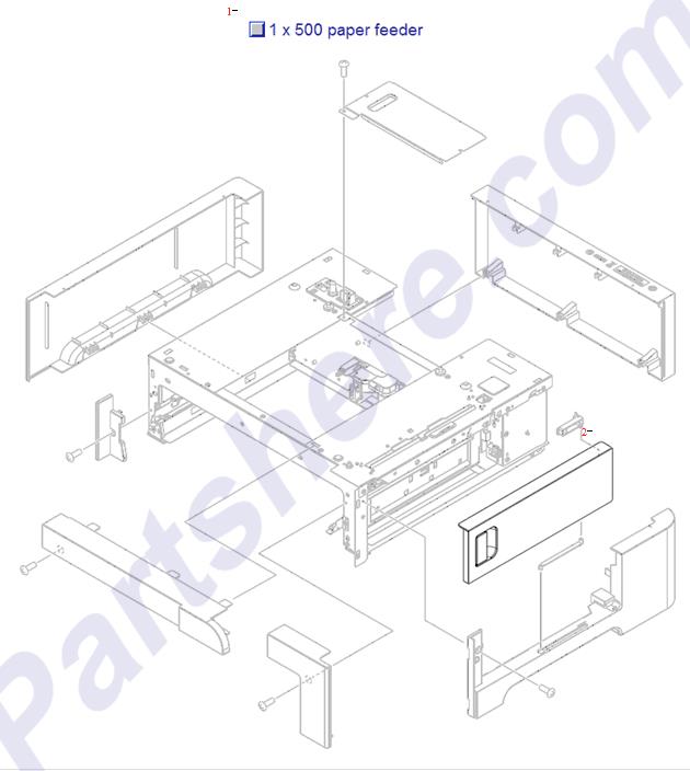 CE522-67901 is represented by #1 in the diagram below.