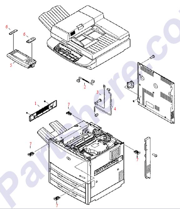 Q3726-60118 is represented by #6 in the diagram below.