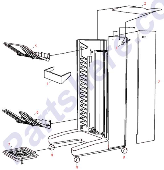 Q5693-60529 is represented by #1 in the diagram below.