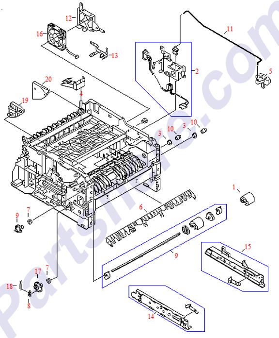 RB1-6130-000CN is represented by #9 in the diagram below.