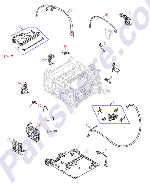 RB1-8695-000CN is represented by #9 in the diagram below.