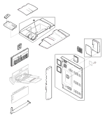 HP parts picture diagram for RB2-7341-000CN