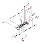 HP parts picture diagram for RB9-0834-000CN