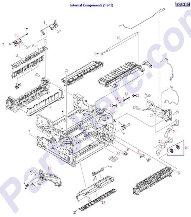 RC1-7261-000CN is represented by #13 in the diagram below.