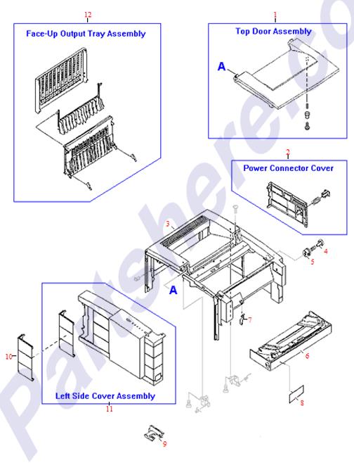 RG5-2779-000CN is represented by #2 in the diagram below.