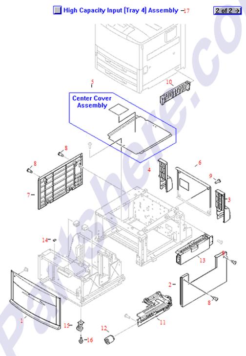 RG5-6208-150CN is represented by #11 in the diagram below.