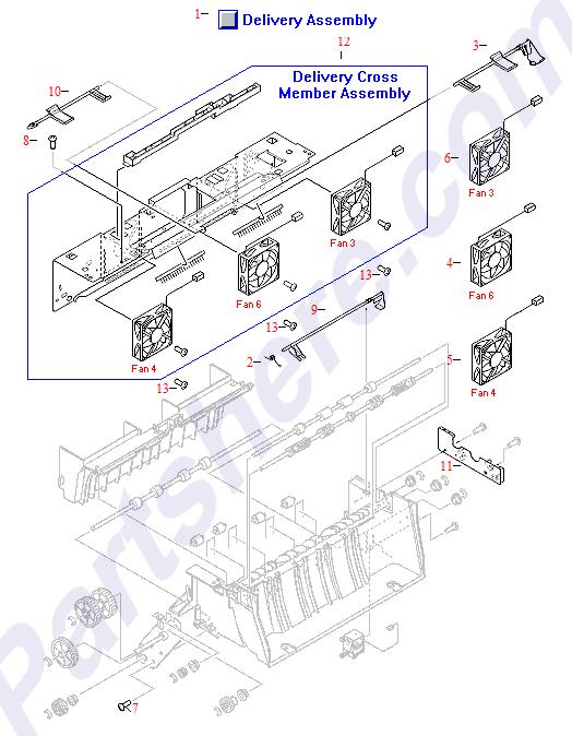 RG5-8013-000CN is represented by #11 in the diagram below.