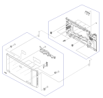 HP parts picture diagram for RM1-4404-000CN