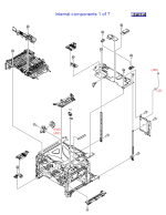 HP parts picture diagram for RM1-5646-000CN